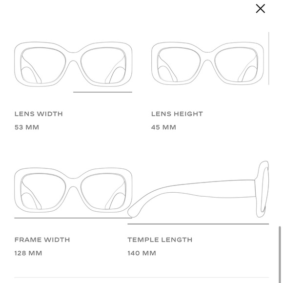 CHANEL RECTANGLE SUNGLASSES Acetate, Black & Gold - Lens Gray, Gradient - Picture 15 of 15